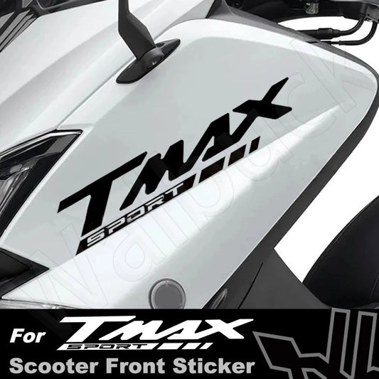 Motorrad Roller Aufkleber Front Verkleidung Streifen Aufkleber Zubehör wasserdicht für Yamaha Tmax 500 530 560 Tmax560